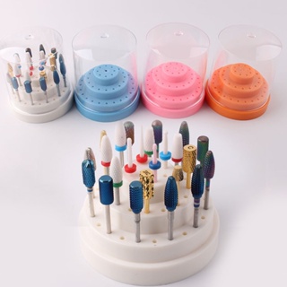 【AG】Portable 48 Hole Nail Art Bit Box Grinding Display Storage Rack Stand