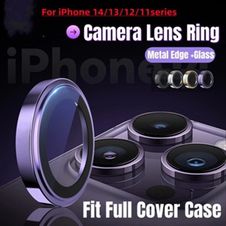 ใหม่ ฟิล์มกระจกกันรอยเลนส์กล้อง โลหะ สําหรับ iPhone 14 13 12 11Pro Max 14 Plus 14Pro 14ProMax