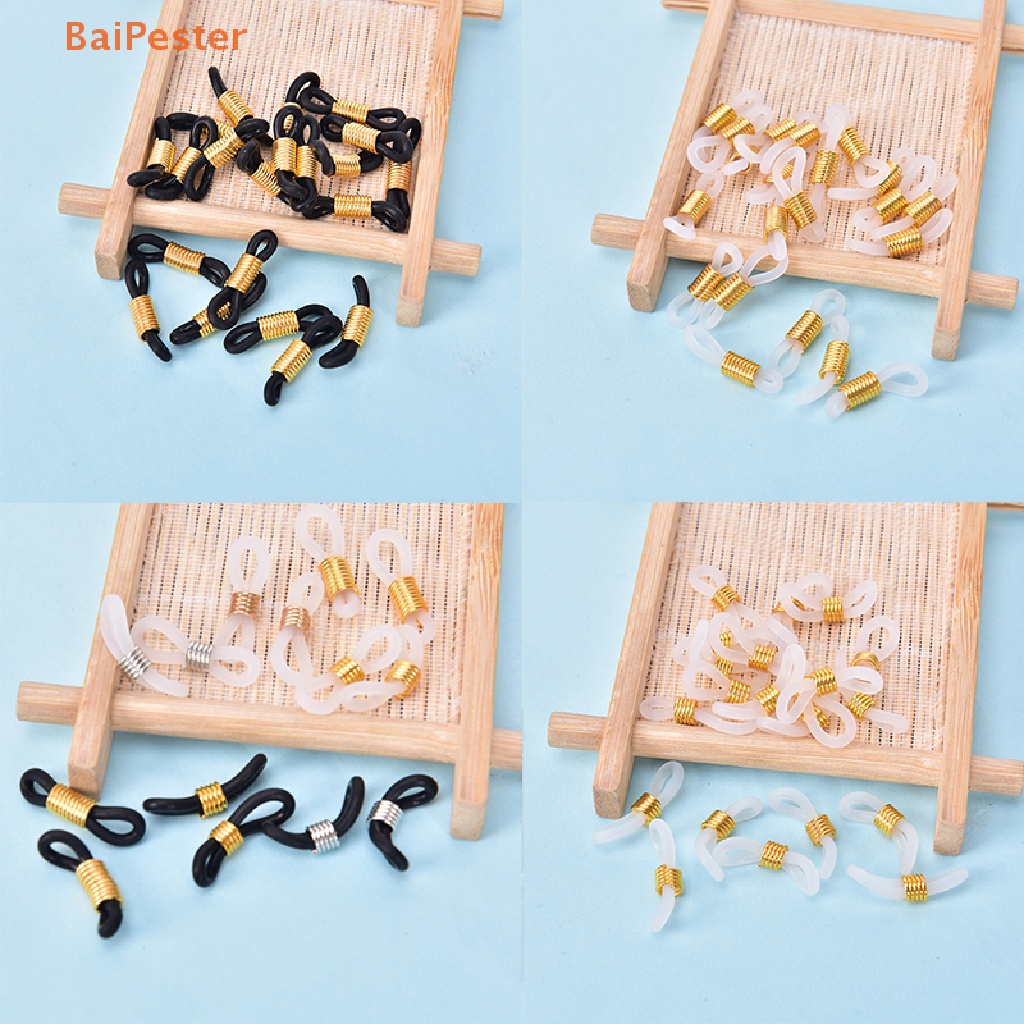 baipester-สายคล้องแว่นตา-แบบห่วงยาง-diy-20-ชิ้น