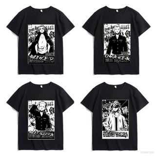Tokyo Revengers Mikey Draken T-shirt Cosplay Round Neck TTees Shirt Simple Halloween Plus Size Anime_07