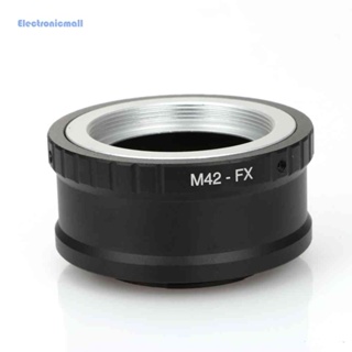 [ElectronicMall01.th] อะแดปเตอร์เลนส์ M42-FX M42 สําหรับ Fujifilm X Mount Fuji X-Pro1 X-M1 X-E1 X-E2