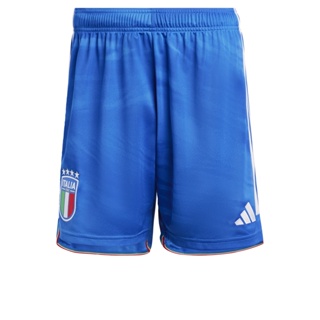 adidas ฟุตบอล กางเกงขาสั้น Italy 23 Home ผู้ชาย สีน้ำเงิน HS9877