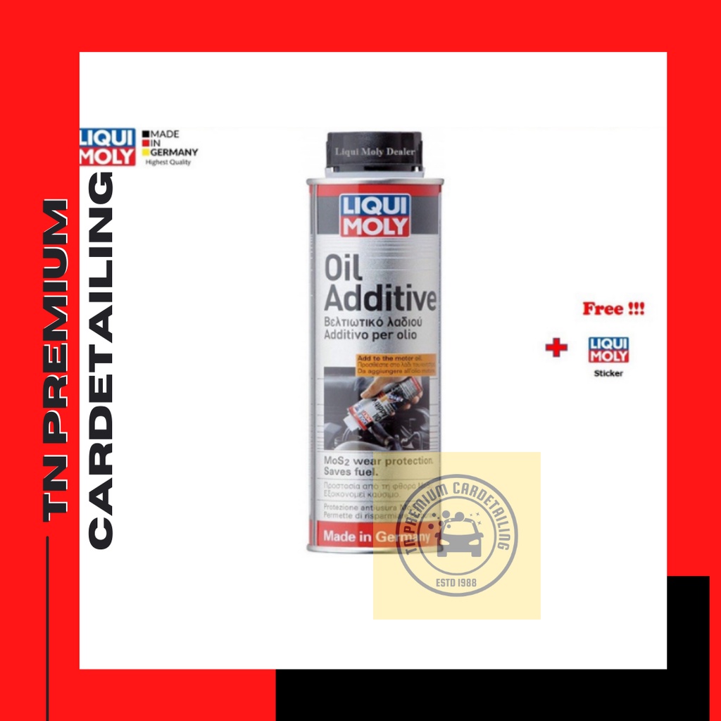 Liqui Moly Oil Additive 300 ml. Shopee Thailand