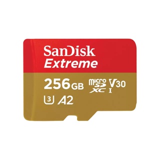 SanDisk Extreme microSDXC UHS-I A2 256GB ประกันศูนย์ ตลอดอายุ