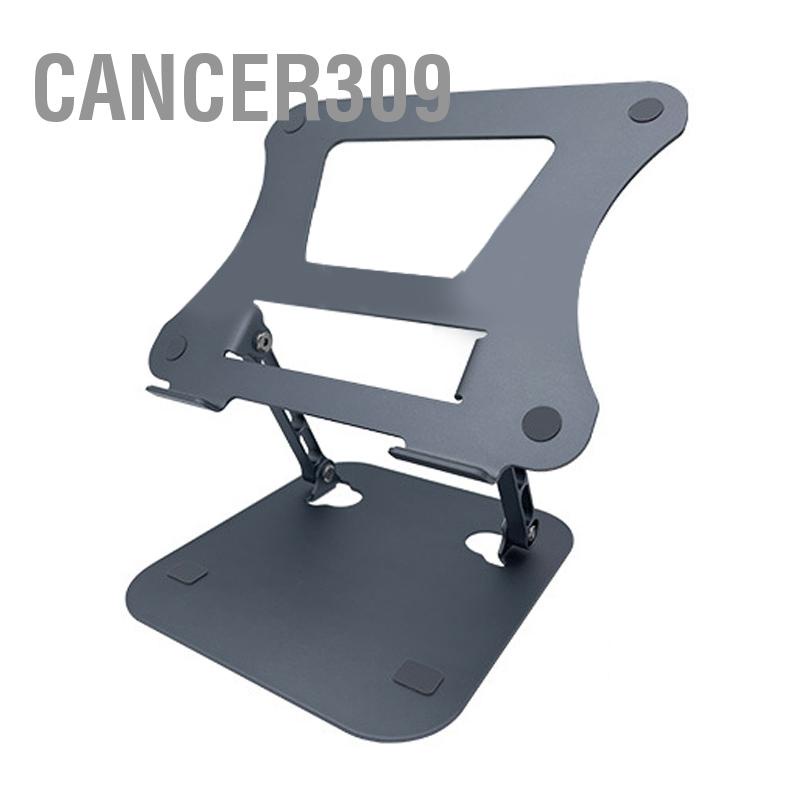 cancer309-แท่นวางแล็ปท็อปแบบกระจายความร้อนกลวงแบบพับได้อลูมิเนียม-omputer-stand-สำหรับแล็ปท็อปขนาด-10-ถึง