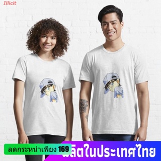 Illicit นักสืบโคนันเสื้อยืดลำลอง T-shirt cartoon Conan Essential T-Shirt Detective Conan Short sleeve T-shirts