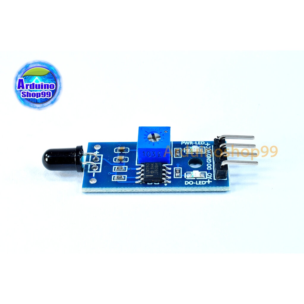 Flame sensor module 4-pin | Shopee Thailand