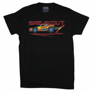 Rocket League Mens  T-Shirt - Breakout in Red Car Action_01