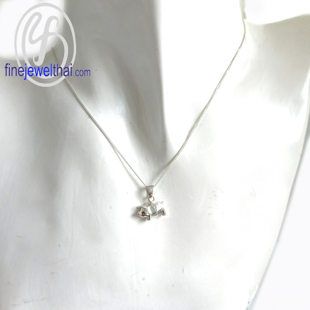 จี้เงินแท้-จี้นักษัตร-เงินแท้-ปีกุล-ปีหมู-finejewelthai-p119900