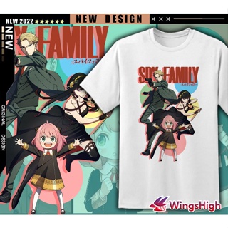 Spy x Family Original Creation Tshirt Graphic Printing White Tshirt Loid Yor Anya Short Sleeve Ready Stock Malaysia_05