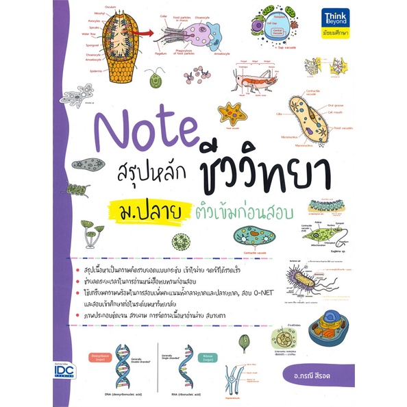 หนังสือ-note-สรุปหลักชีววิทยา-ม-ปลาย-ติวเข้มก่อนสอบ