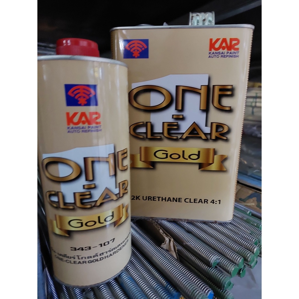 แลคเกอร์-ตราพัด-one-clear-2k-เคลือบเงา-a-b-3-5-ลิตร-สามารถออกใบกำกับภาษีได้ค่ะ