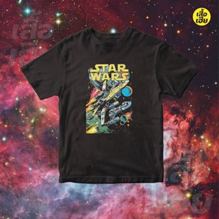 Real Cotton! Star war Retro T-Shirt Vintage Fuel Work Cotton 1 Fabric Very Comfortable To Wear OVERSIZE._01