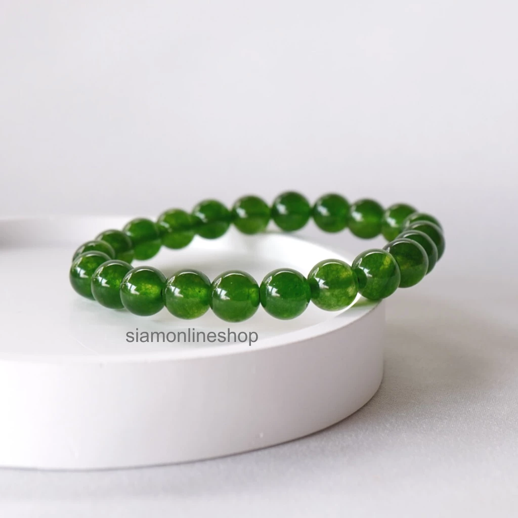 JADE หยกไต้หวัน หยกแท้ เลือกขนาดได้ (4-14 มม.) หินแห่งสรวงสวรรค์ https://wayoza.com