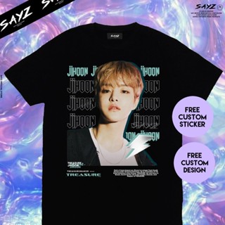 เสื้อวินเทจผญ Kaos Park Jihoon Treasure Kpop เสื้อยืดเกาหลี YG Teume MMm Chapther 3 ฮาราจูกุคัทซัม kaos kpopเสื้อยื_11