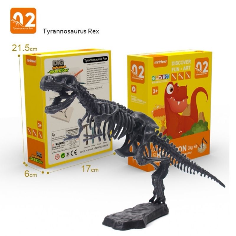 mirthfeed-dinosaur-skeleton-dig-kit-ชุดขุดฟอสซิลไดโนเสาร์