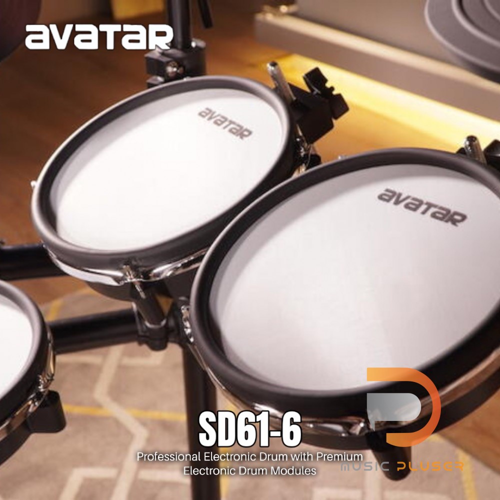 กลองไฟฟ้า Avatar SD61-6กลองไฟฟ้าหนังมุ้ง ทุกใบให้ความรู้สึกสมจริง ...