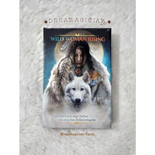 Wild Woman Rising Oracle ไพ่ออราเคิลแท้ลดราคา ไพ่ยิปซี ไพ่ทาโร่ต์ Tarot Oracle Card Deck