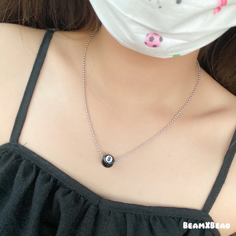 magic-8-ball-necklace-สร้อยคอเงิน-สร้อยคอเท่ๆ