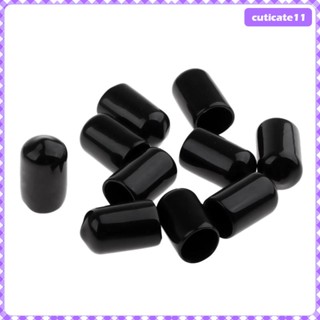 [Cuticate1] ปลอกยางสวมหัวไม้คิวพูล บิลเลียด 12 มม. 10 ชิ้น