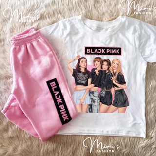 2in1 Black/Pink Terno Tshirt and Jogger for KIDS_05