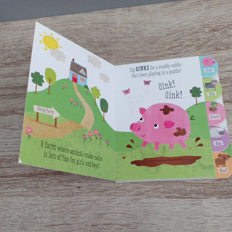 board-book-noisy-farm-มือสอง