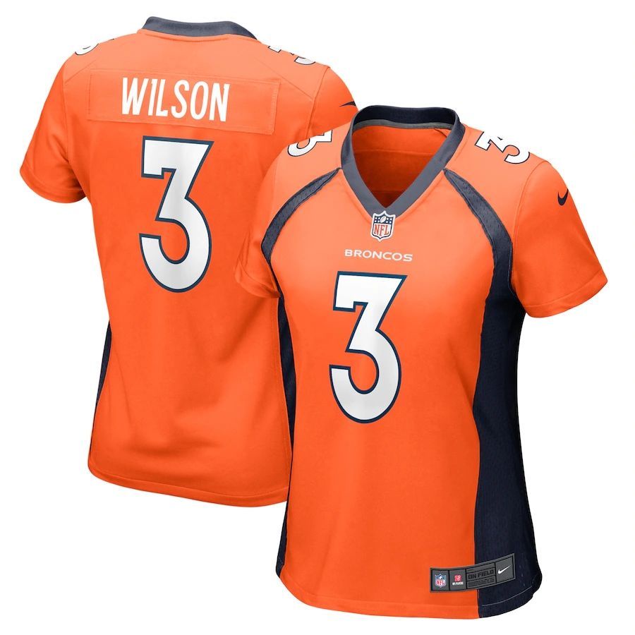 เสื้อกีฬารักบี้-ลายทีม-rugby-nfl-denver-broncos-เสื้อกีฬาแขนสั้น-ลายทีมชาติรัสเซล-วิลสัน-สําหรับผู้หญิง-มี-3-ชิ้น