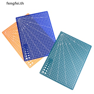 Fengfei แผ่นบอร์ดรองตัด ขนาด A4 พิมพ์ลายตาราง สําหรับทํางานหัตถกรรม TH