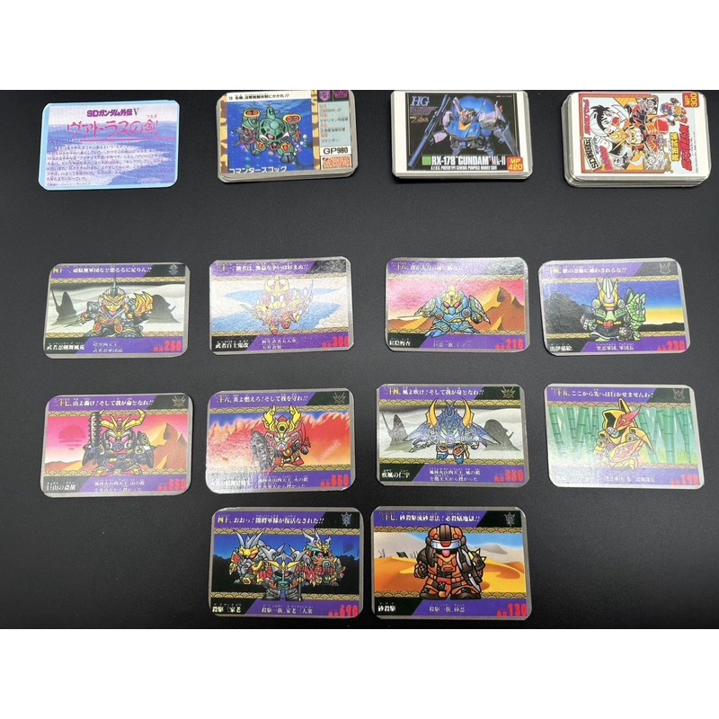 gundam-card-amp-sd-gundam-card-รวมการ์ดกันดั้มและเอสดีกันดั้มขายรวมไม่แยก-มือ2