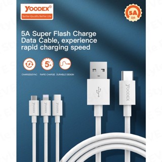 YOODEX S29 Model 5A Super Flash ChargeData Cable ประสบการณ์ความเร็วในการชาร์จที่รวดเร็ว