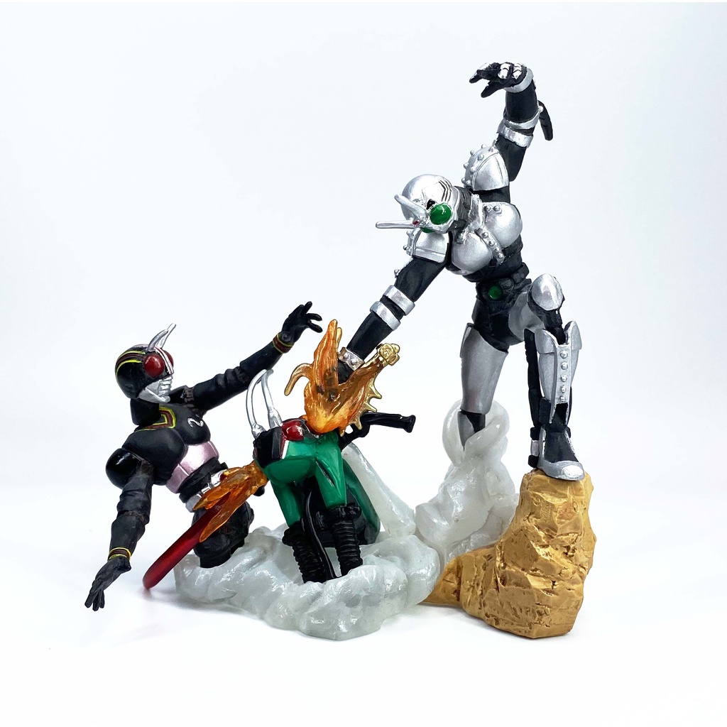 Bandai Masked Rider Imagination 3 kamen rider Diorama โมเดล มาสค์ไร ...