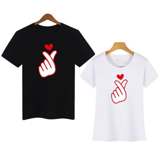 Love 【new arrival】couple T-shirt couple shirt husband &amp; wife_05