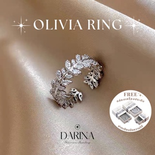 Olivia Ring แหวน Darina Jewelry DRR0003 ✨พร้อมกล่องเครื่องประดับ เขียนการ์ดได้