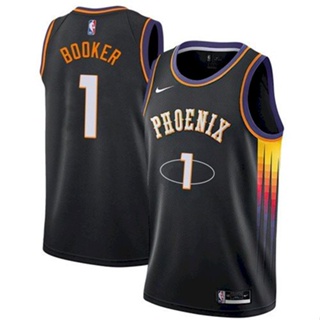 Phoenix Suns Devin Booker #1 ประกาศเสื้อบาสเกตบอล