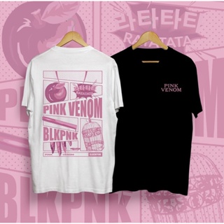 Fashion T-Shirt BLACKPINK- PINK VENOM GRAPHIC TEES_05