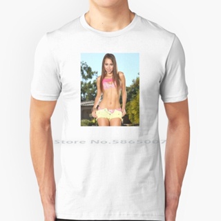 [S-5XL]Sexy Rileys Pink Bikini T Shirt 100% Cotton Sasha Grey Asa Akira Xvideo Faketaxis Mia Sexy Girl Woman Reid L_22