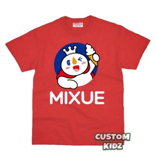 เสื้อยืด พิมพ์ลายเกมไอศกรีม MIXUE ROBLOX สําหรับเด็ก