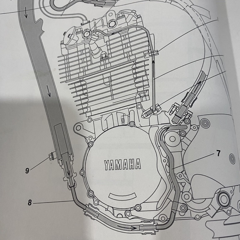 ซีล-โอริง-sr400-แท้-yamaha