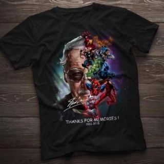 Marvel Stan Lee Men T-shirt Avengers Superhero Amazing Comic Print Legend_01