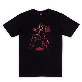 [S-5XL]Marvel Men Iron Man T-Shirt - เสื้อยืดผู้ชายลายไอรอนแมน สินค้าลิขสิทธ์แท้100% characters studio_07