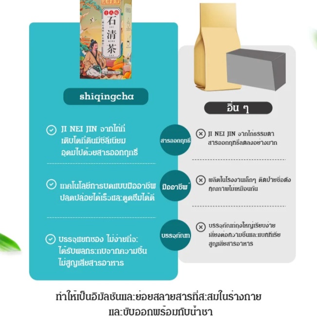 ดื่มชาและสลายนิ่วในไต-ชาสมุนไพรสลายนิ่วในไต-150g