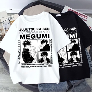Streetwear Jujutsu Kaisen Anime print aesthetic female t-shirt casual tees gothic women clothes_05
