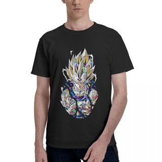 เสื้อยืดคอกลมเสื้อยืดแขนสั้น คอกลม ผ้าฝ้ายแท้ พิมพ์ลาย Bandai Dragon Ball Z Majin Vegeta สําหรับผู้ชายS-4XL_04