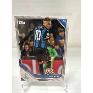 2021-22 Topps UEFA Champions League Soccer Cards Club Brugge