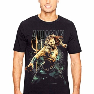 AQUAMAN MARVELS BLACK TIMBER / NTS 100% COTTON T-SHIRT_05