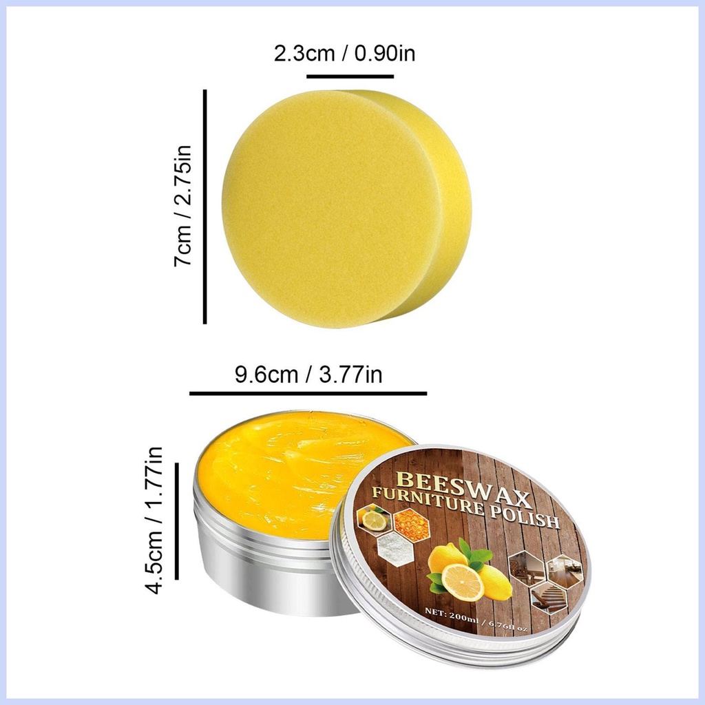 beeswax-ขี้ผึ้งขัดเงา-พร้อมฟองน้ํา-อเนกประสงค์-สําหรับขัดเฟอร์นิเจอร์