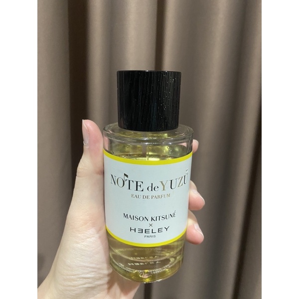 Maison Kitsune x Heeley Note de Yuzu น้ำหอมแบ่งขายแท้💯% Shopee