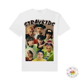 Stray Kids Oddinary Kpop Korean Bootleg Unisex White Shirt_11