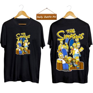 The simpsons Oversized cotton shirt DTF A3 unisex_07