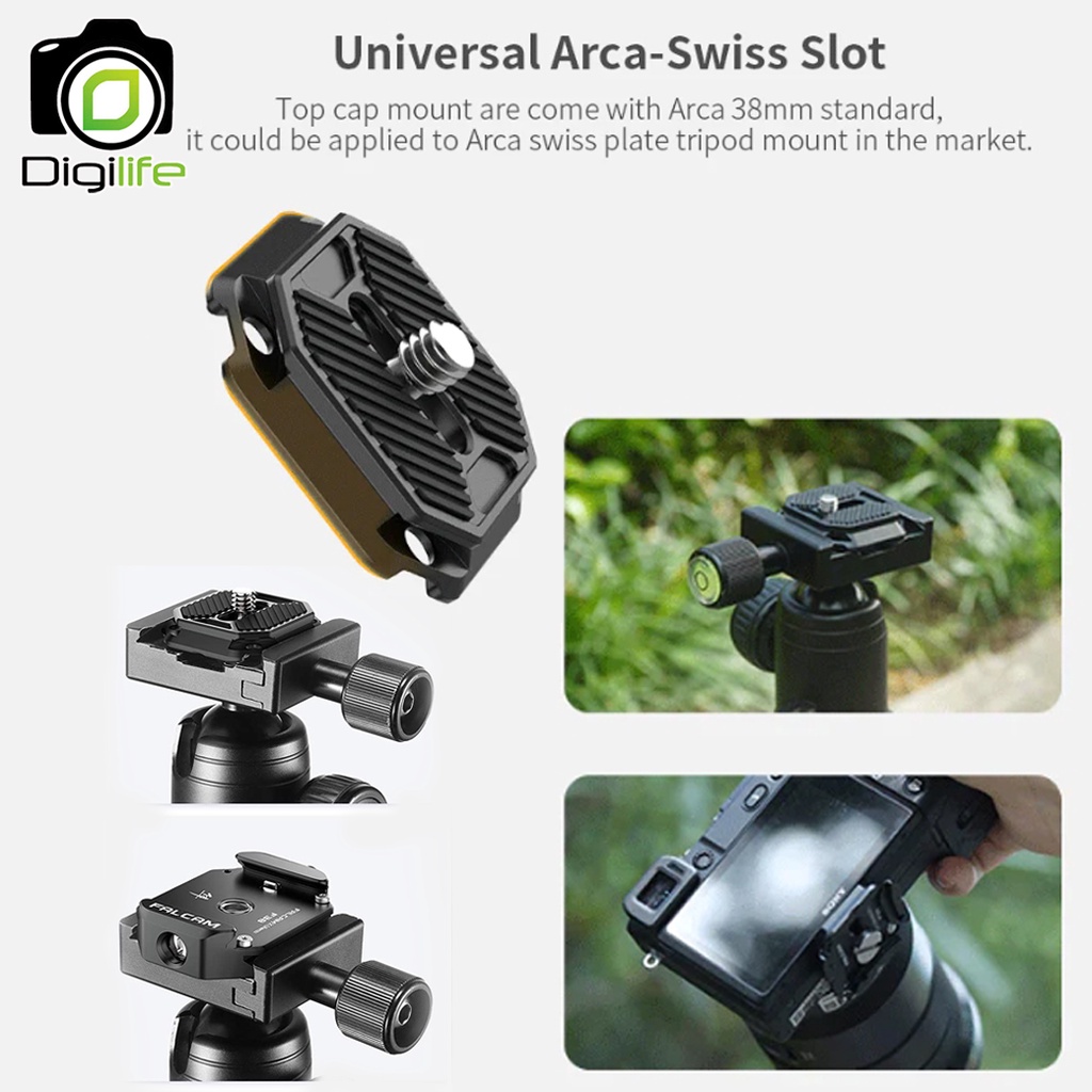 ulanzi-falcam-f38-quick-release-plate-kit-ควิ๊กเพลท-อลูมิเนียม-ใช้กับกล้อง-ขาตั้งกล้อง-gimbal-slider-digilife-thailand